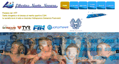 Desktop Screenshot of libertasnuotonovara.it